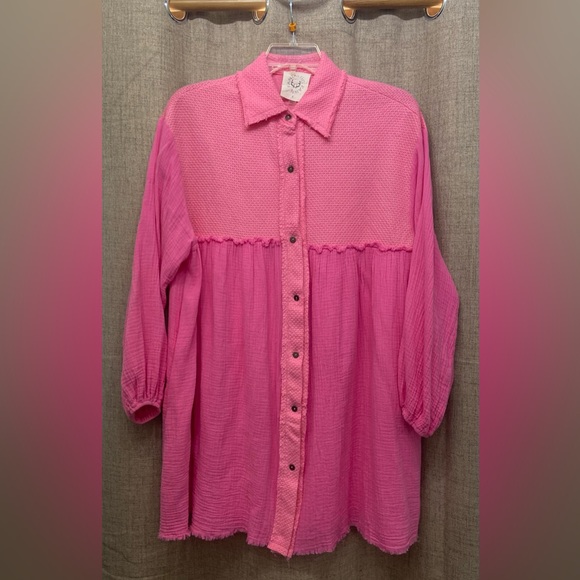 Fantastic Fawn Dresses & Skirts - Fantastic Fawn Pink Waffle Knit dress